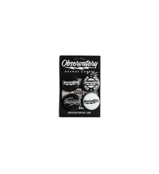 OBS BUTTONS 4-PACK