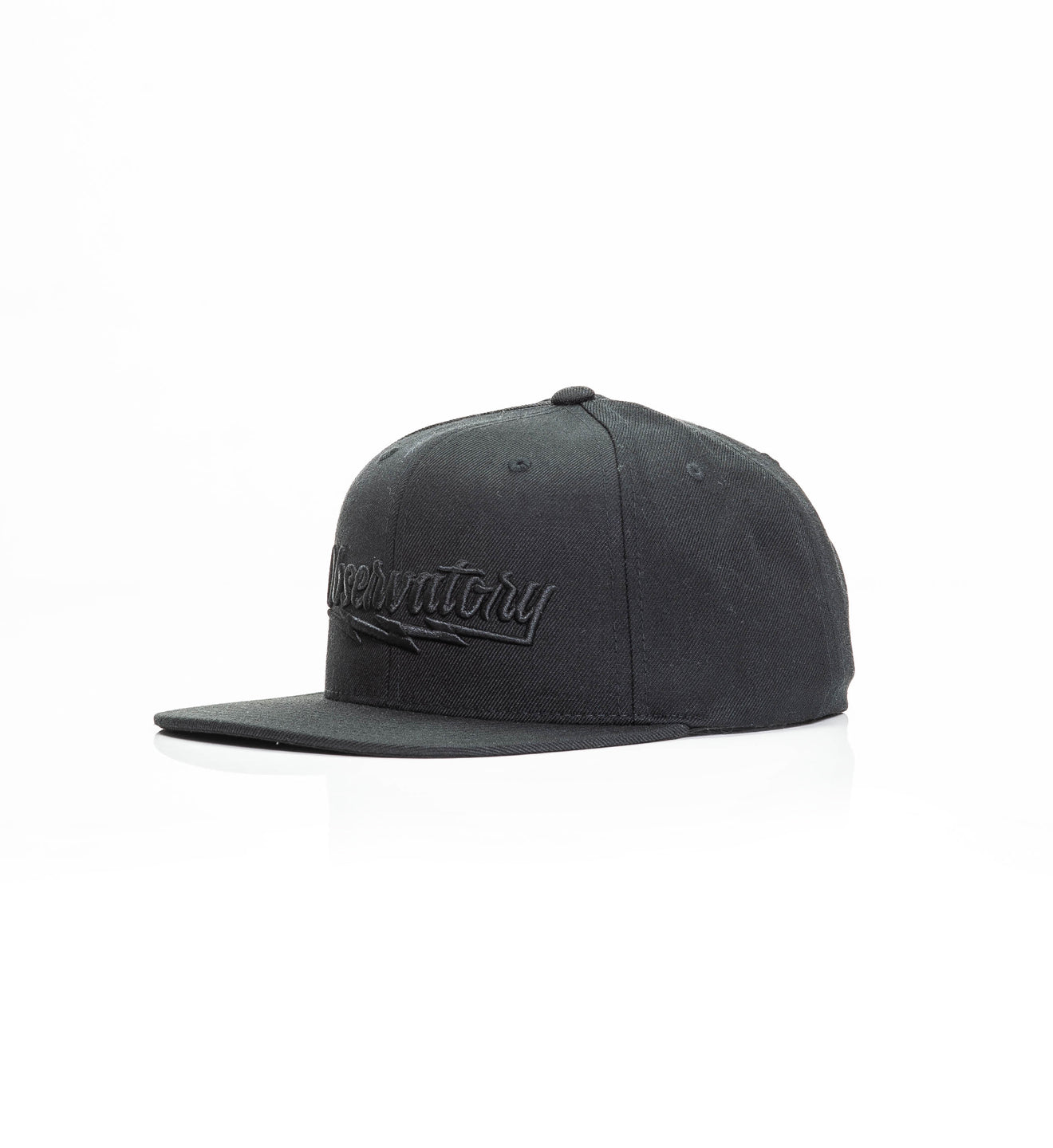 OBS STRIKER LOGO FLAT BRIM HAT