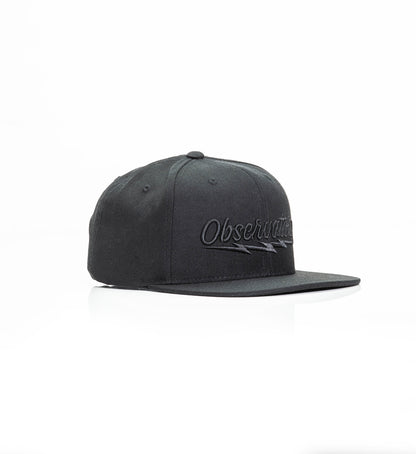 OBS STRIKER LOGO FLAT BRIM HAT