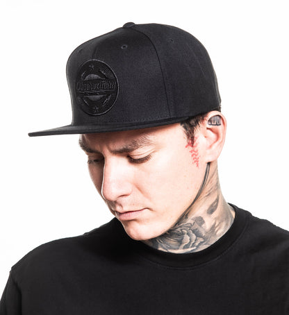 OBS CIRCLE LOGO FLAT BRIM HAT